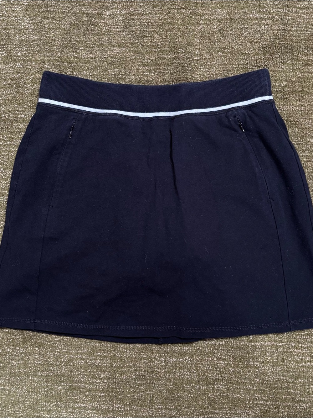 Talbots Black Skort tennis size small